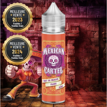 Mexican Cartel Fruit du Dragon Fraise Mure 50ml