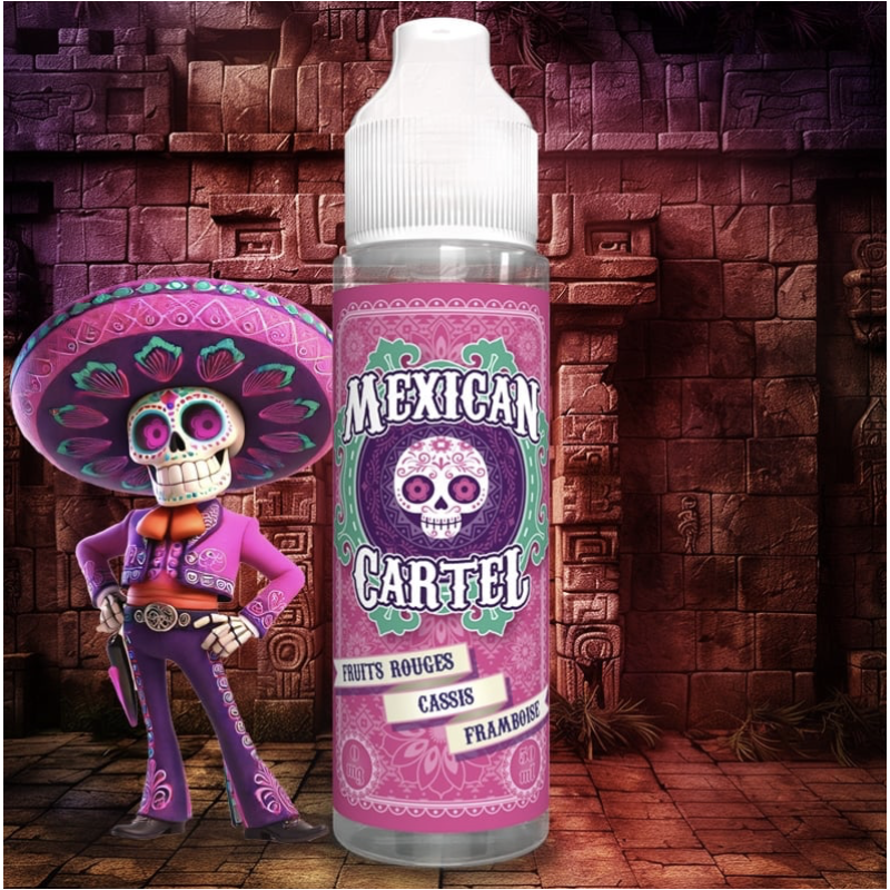 Mexican Cartel Fruits Rouges Cassis Framboise 50ml